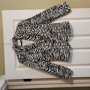 Calvin Klein Animal Print Blazer